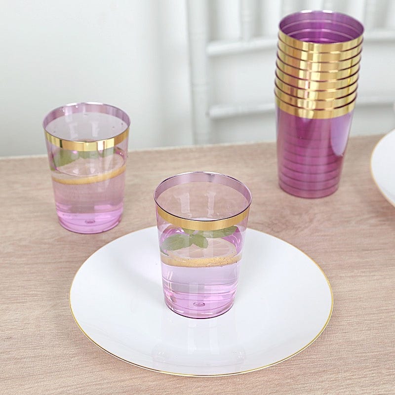 25 pcs 10 oz. Plastic Cups - Disposable Tableware