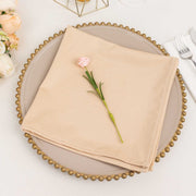 5 Premium 20" x 20" Scuba Polyester Dinner Table Napkins NAP_SCUBA_081