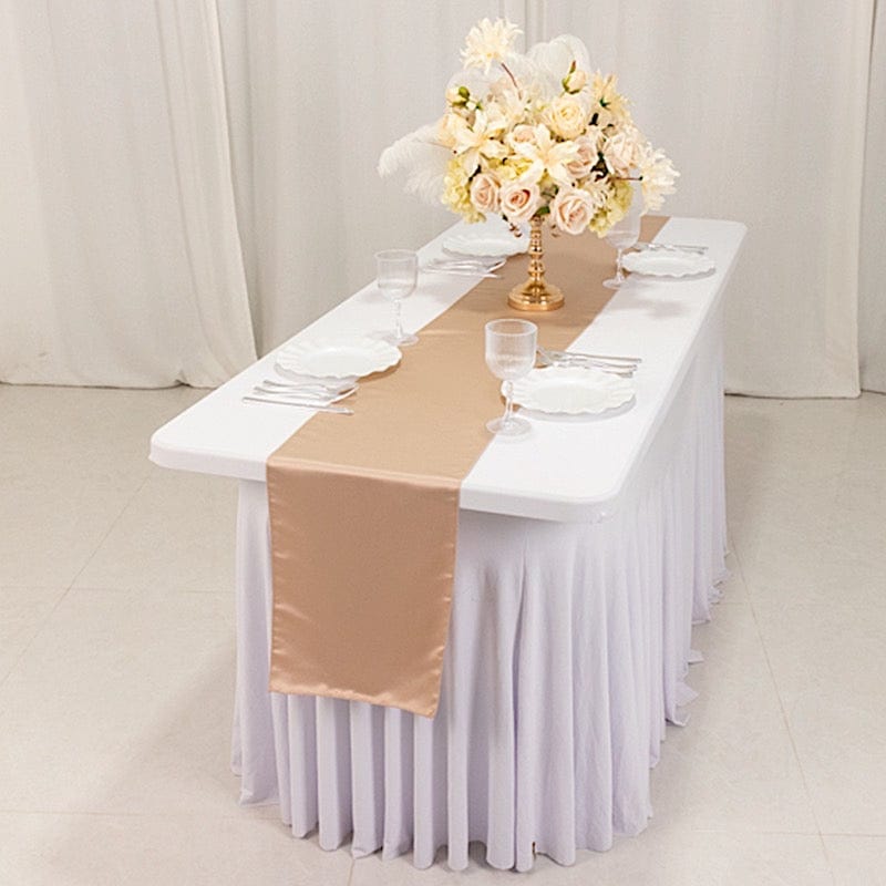 12x108" Lamour Satin Table Runner