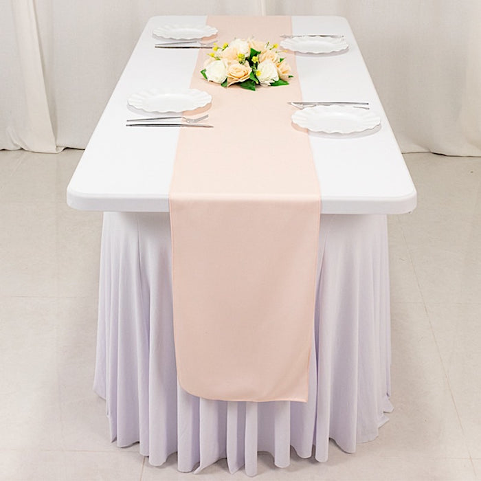 12" x 108" Premium Scuba Polyester Table Runner