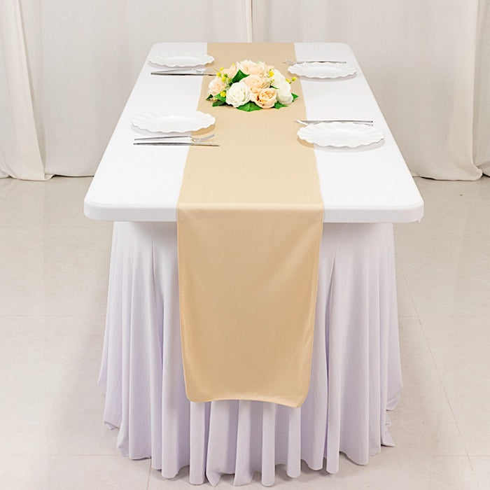 12" x 108" Premium Scuba Polyester Table Runner