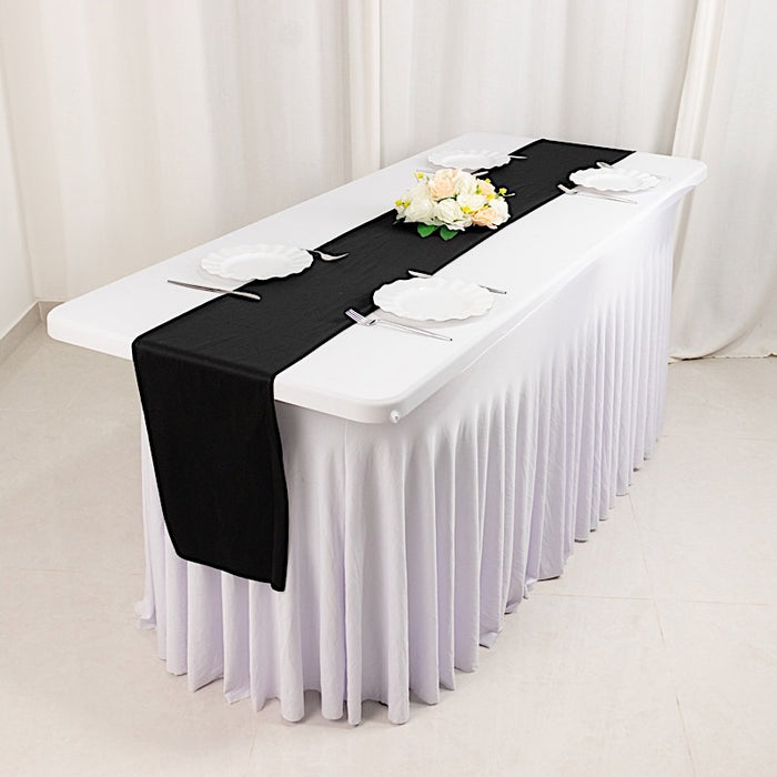 12" x 108" Premium Scuba Polyester Table Runner