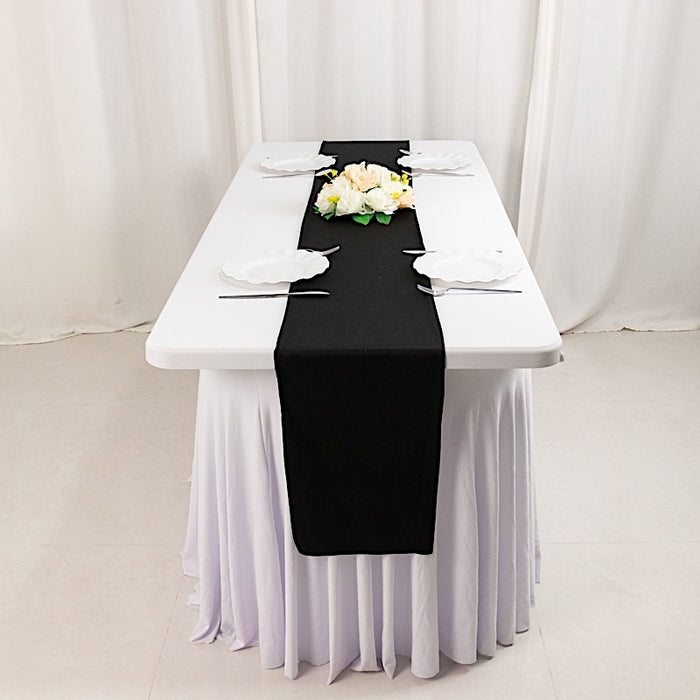 12" x 108" Premium Scuba Polyester Table Runner