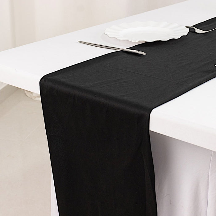 12" x 108" Premium Scuba Polyester Table Runner