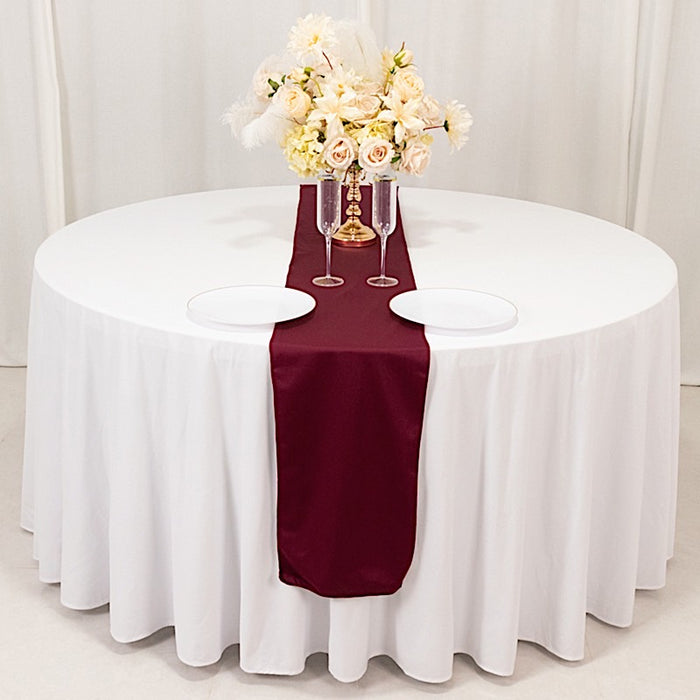 12" x 108" Premium Scuba Polyester Table Runner