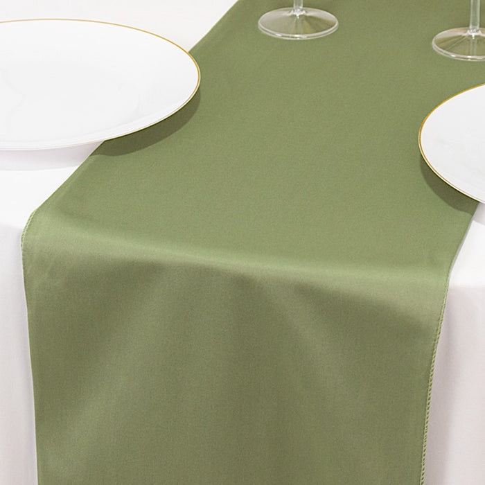 12" x 108" Premium Scuba Polyester Table Runner