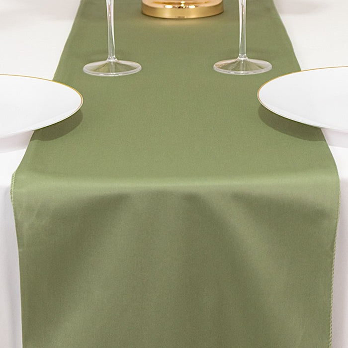 12" x 108" Premium Scuba Polyester Table Runner