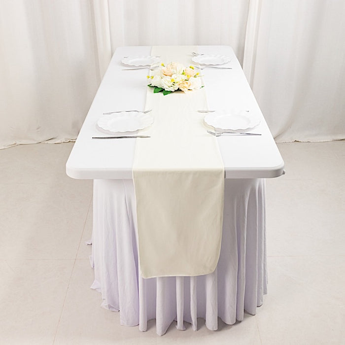 12" x 108" Premium Scuba Polyester Table Runner