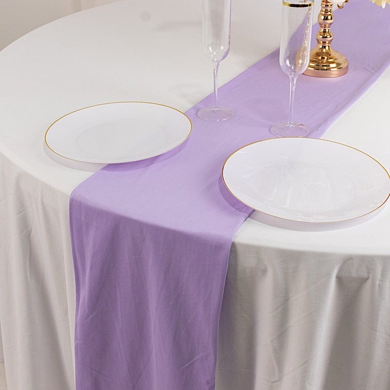 12" x 108" Premium Scuba Polyester Table Runner