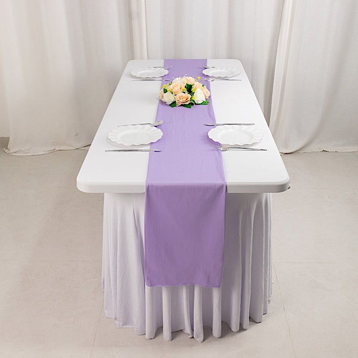 12" x 108" Premium Scuba Polyester Table Runner