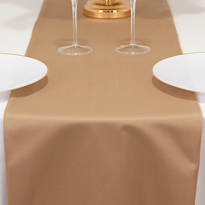 12" x 108" Premium Scuba Polyester Table Runner