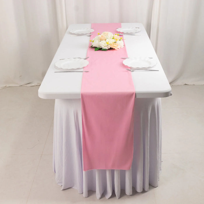 12" x 108" Premium Scuba Polyester Table Runner