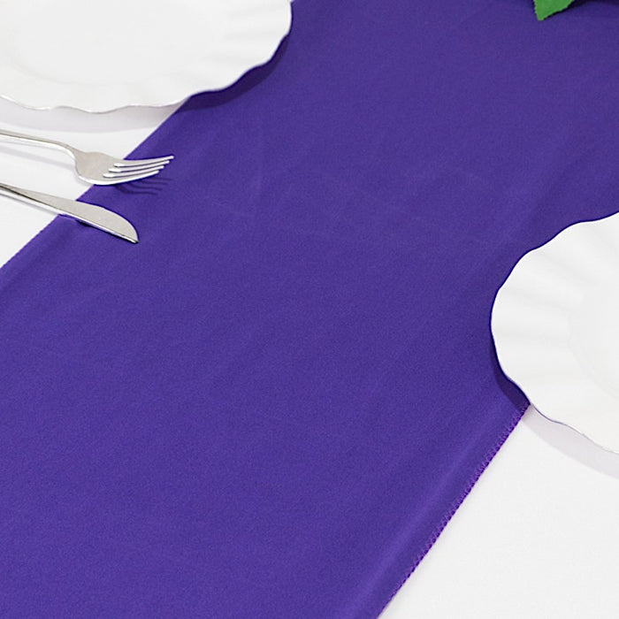 12" x 108" Premium Scuba Polyester Table Runner