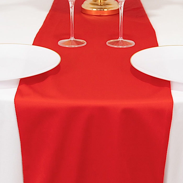 12" x 108" Premium Scuba Polyester Table Runner