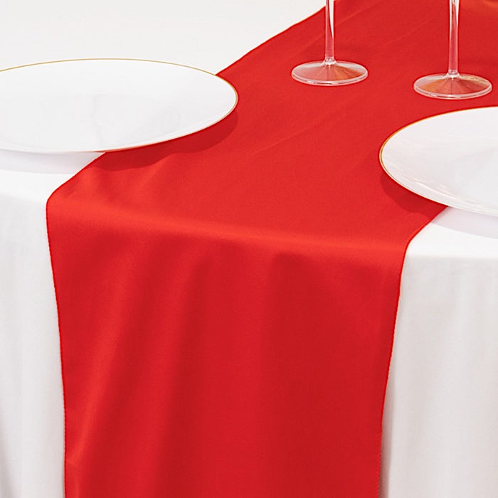 12" x 108" Premium Scuba Polyester Table Runner