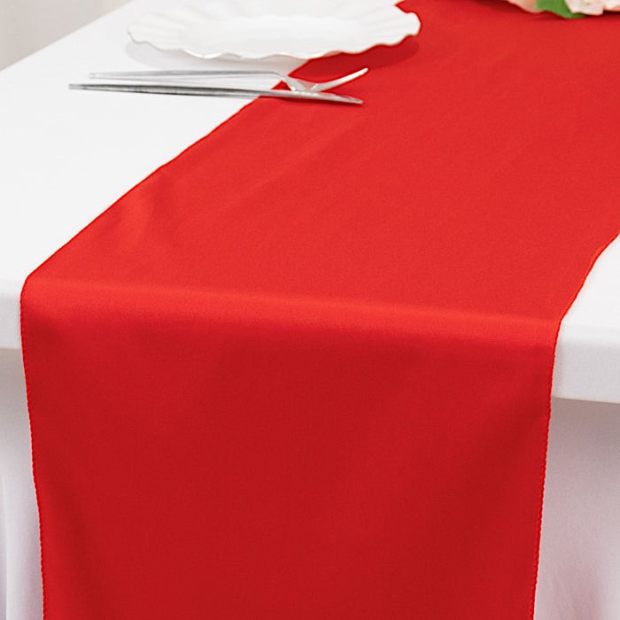 12" x 108" Premium Scuba Polyester Table Runner