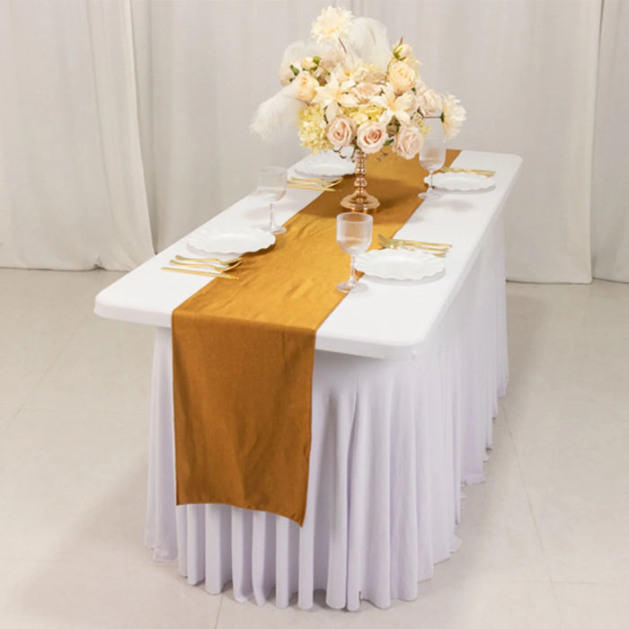 12" x 108" Premium Scuba Polyester Table Runner