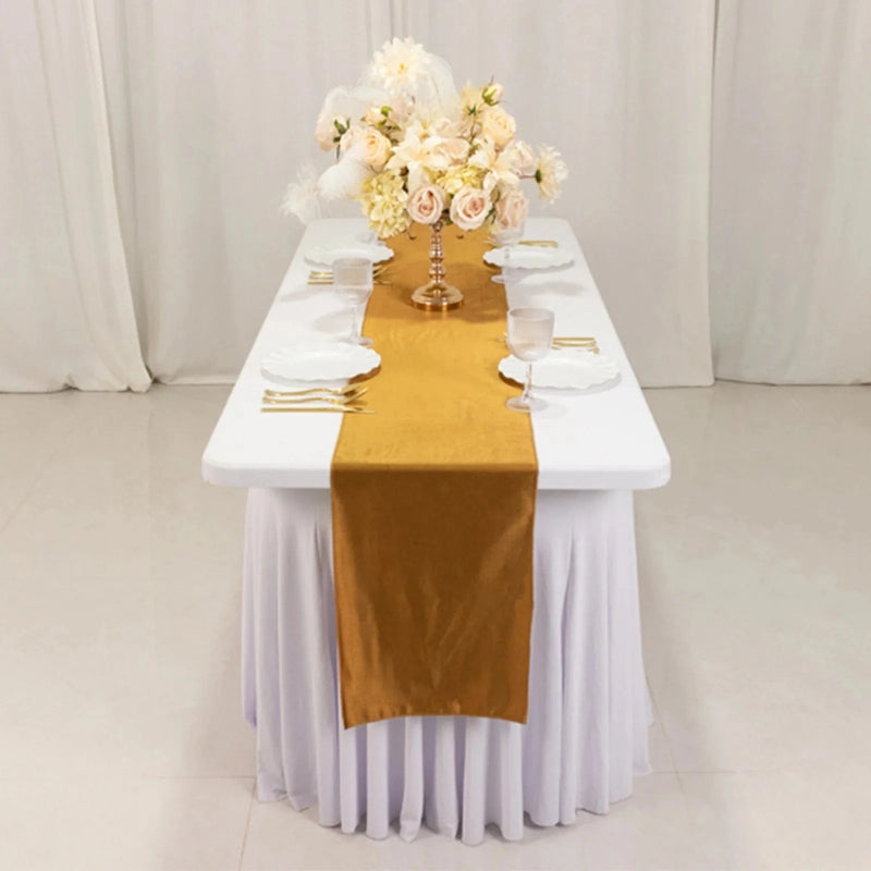 12" x 108" Premium Scuba Polyester Table Runner