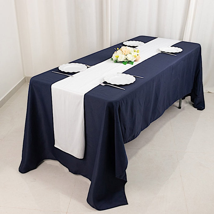 12" x 108" Premium Scuba Polyester Table Runner