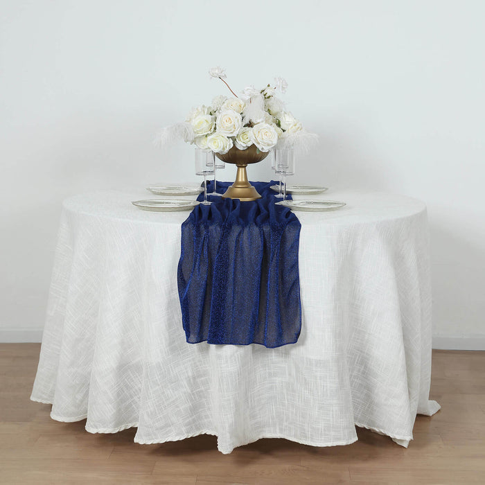 27" x 120" Sparkling Glitter Table Runner