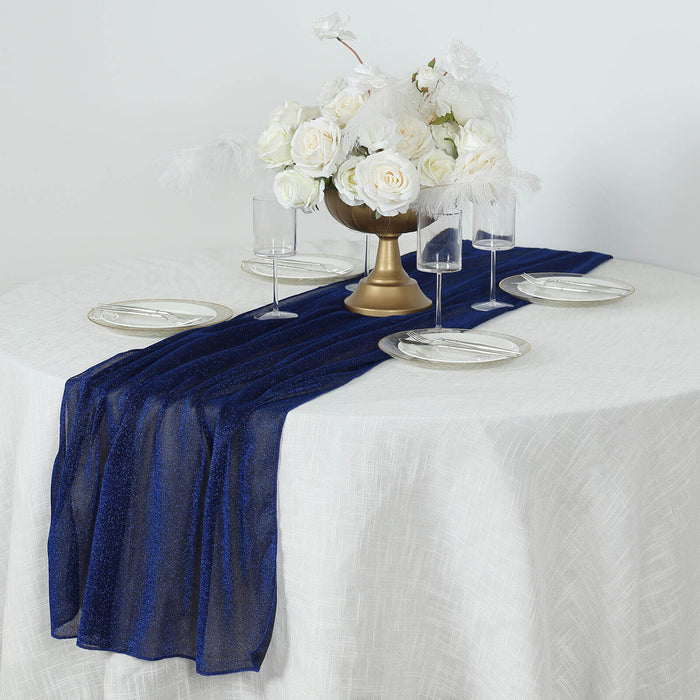 27" x 120" Sparkling Glitter Table Runner