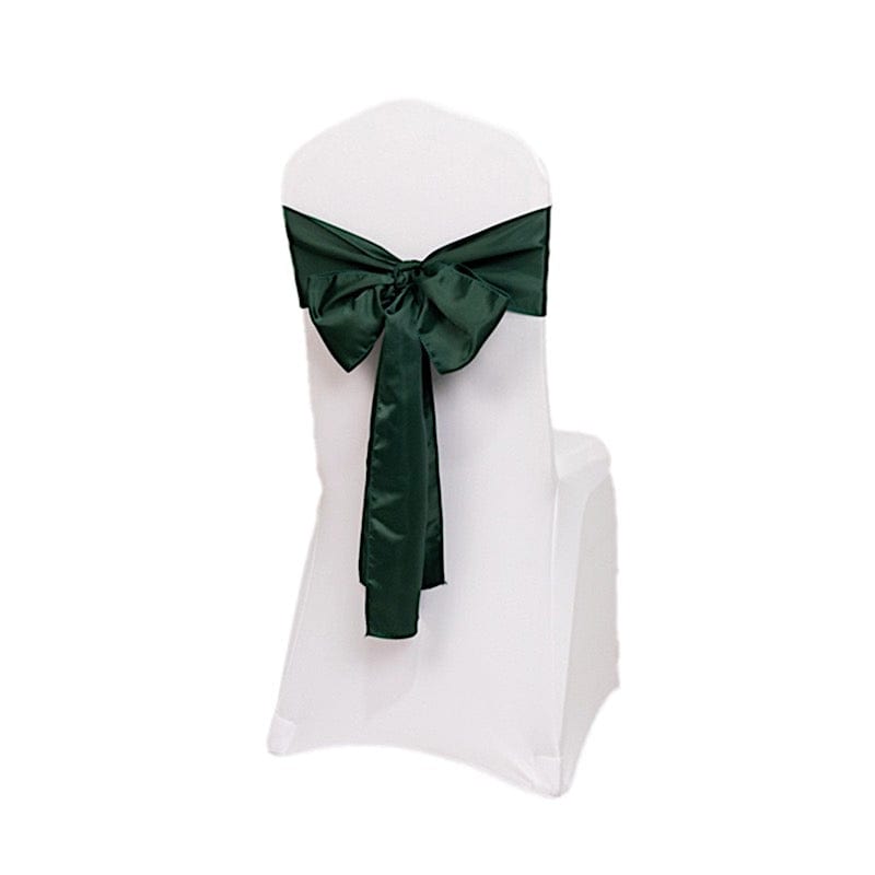 5 Lamour Satin Chair Sashes