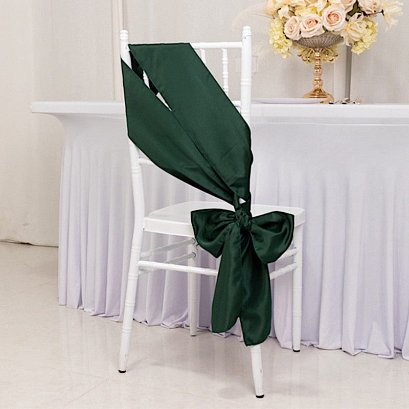 5 Lamour Satin Chair Sashes