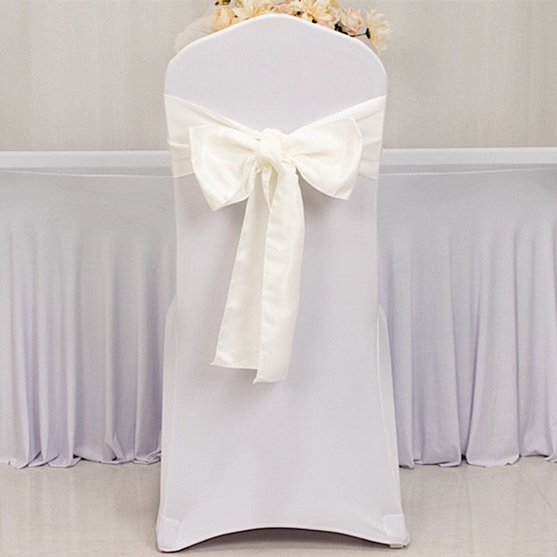 5 Lamour Satin Chair Sashes