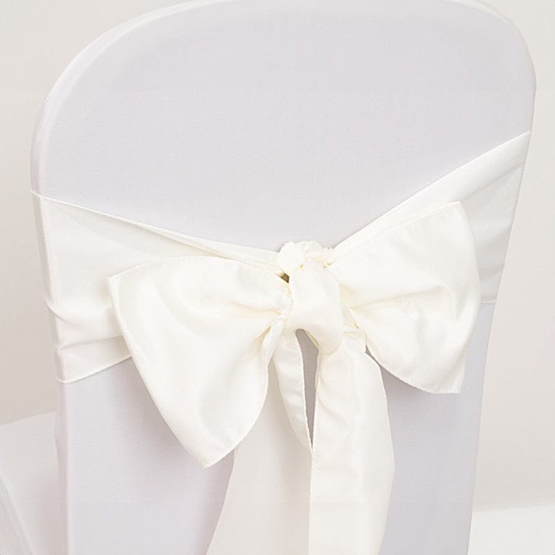 5 Lamour Satin Chair Sashes