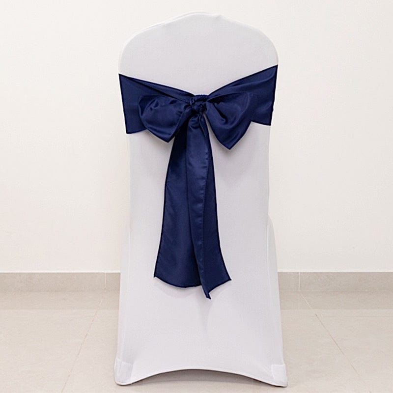 5 Lamour Satin Chair Sashes
