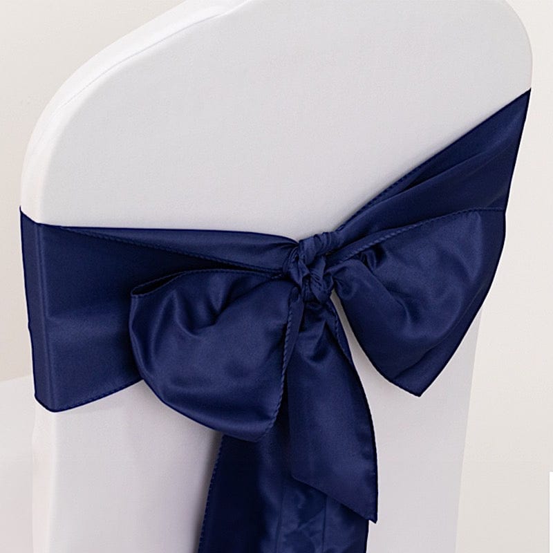 5 Lamour Satin Chair Sashes
