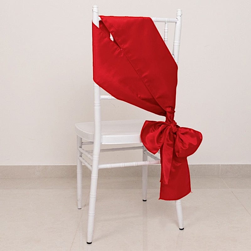 5 Lamour Satin Chair Sashes