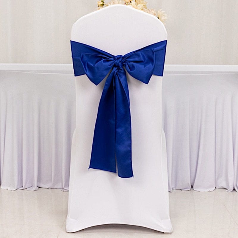 5 Lamour Satin Chair Sashes