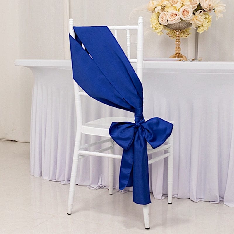5 Lamour Satin Chair Sashes