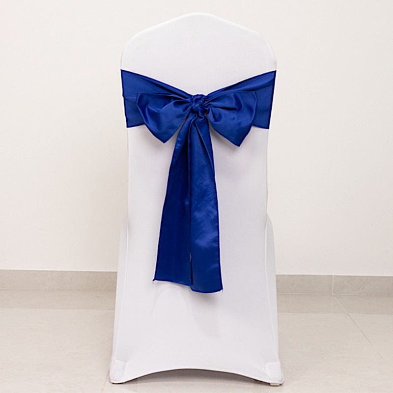 5 Lamour Satin Chair Sashes