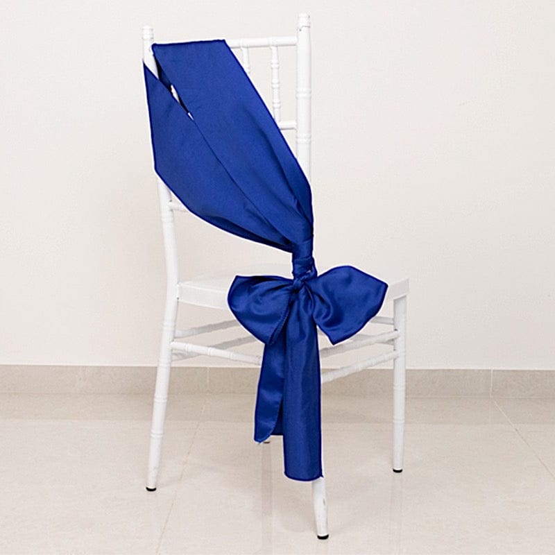 5 Lamour Satin Chair Sashes