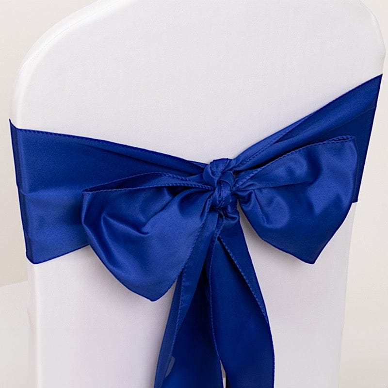 5 Lamour Satin Chair Sashes