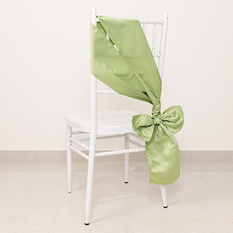 5 Lamour Satin Chair Sashes