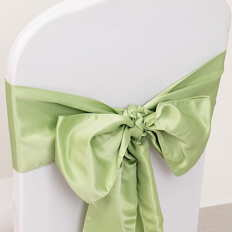 5 Lamour Satin Chair Sashes
