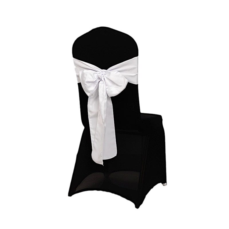 5 Lamour Satin Chair Sashes