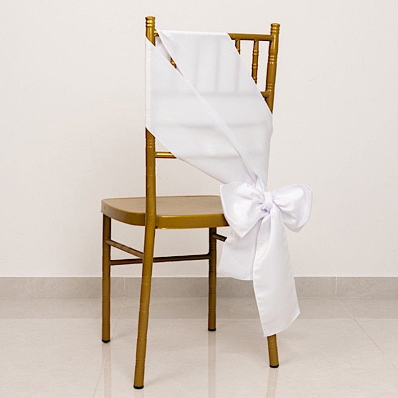 5 Lamour Satin Chair Sashes