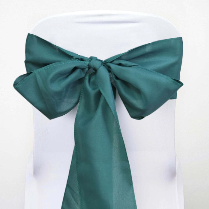 5 pcs Polyester Chair Sashes