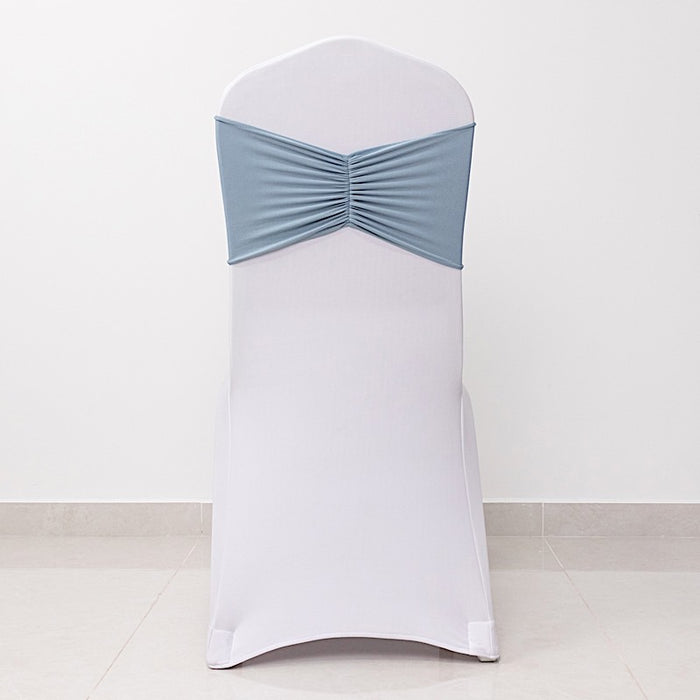 5 pcs Ruffled Spandex Chair Sashes