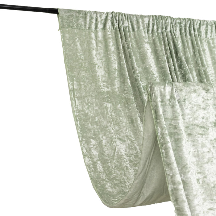 5 ft x 12 ft Premium Smooth Velvet Backdrop Curtain