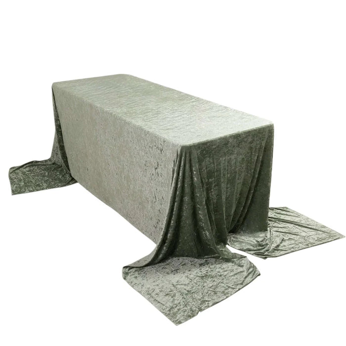 90"x156" Premium Velvet Rectangular Tablecloth