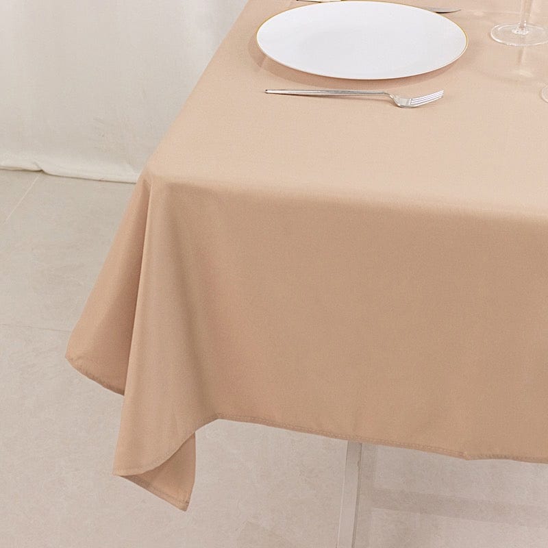 54"x54" Premium Square Polyester Tablecloth