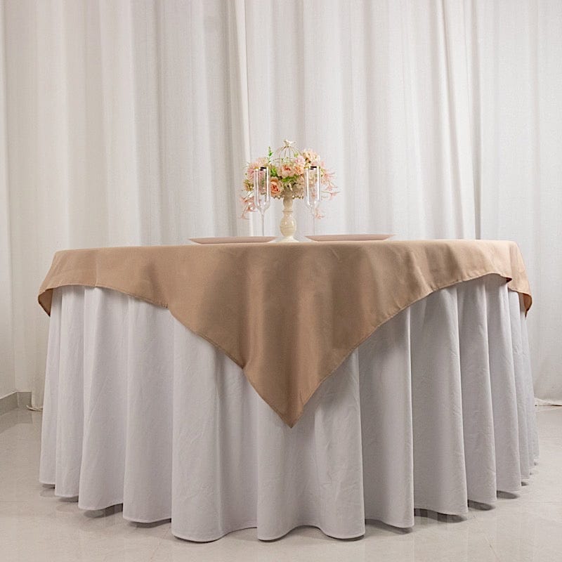 54"x54" Premium Square Polyester Tablecloth
