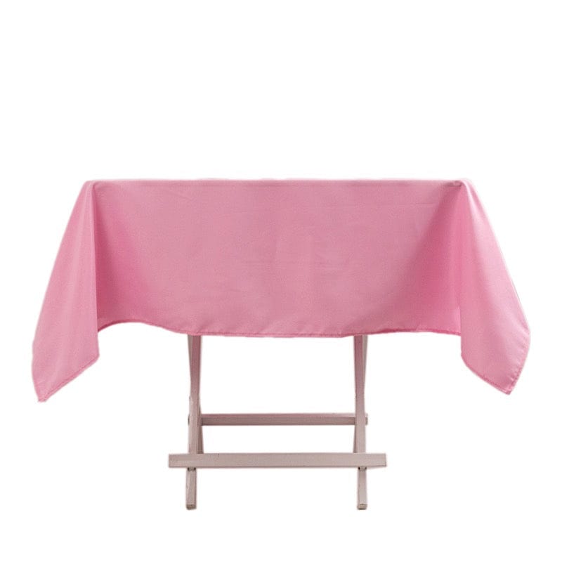 54"x54" Premium Square Polyester Tablecloth