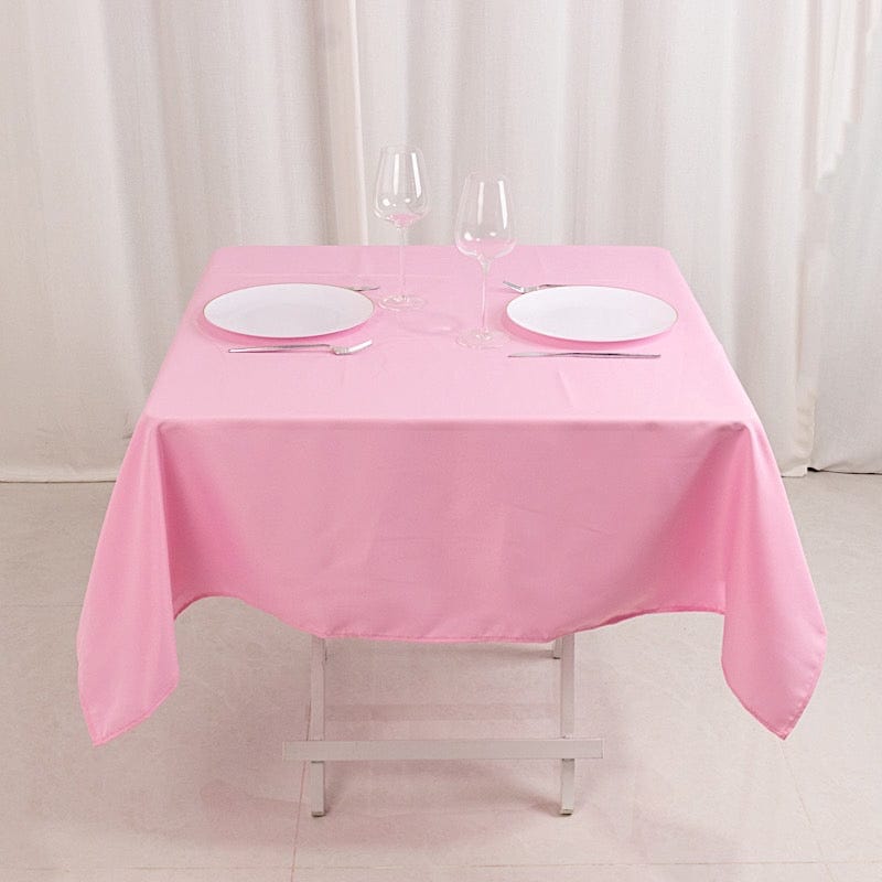 54"x54" Premium Square Polyester Tablecloth