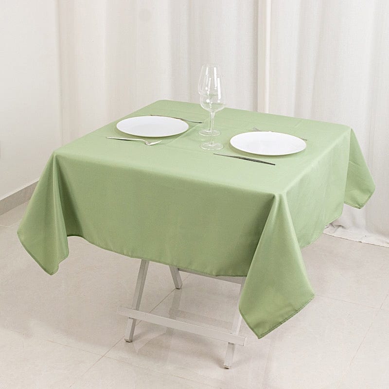 54"x54" Premium Square Polyester Tablecloth